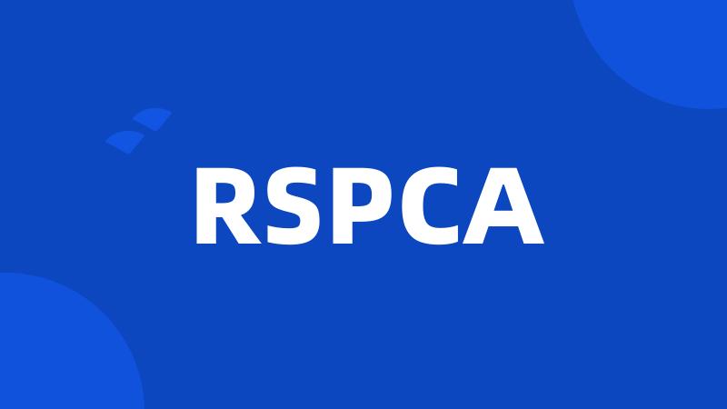 RSPCA