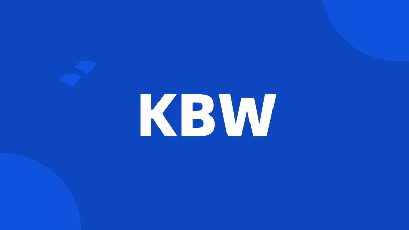 KBW