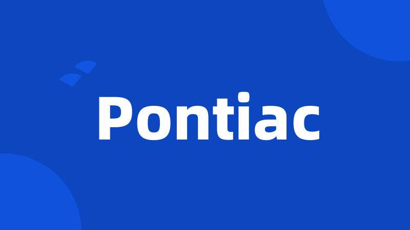 Pontiac